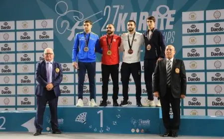 عودة مشرّفة بعد 37 عامًا وزير الرياضة يهنئ منتخب الكاراتيه لتصدرهم بطولة العالم