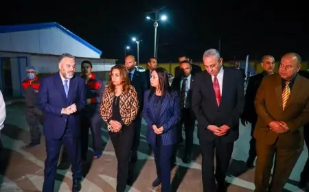 جولة تفقدية لوزيرتي التنمية المحلية والتضامن في محطة طنطا لإنتاج البيض