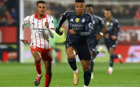 عز الدين أوناحي يذهل ريال مدريد بإلغاء هدف كيليان مبابي