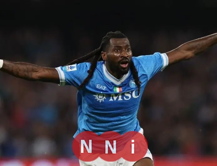 إصابة أنغيسا لاعب نابولي تؤدي لغيابه المطول عن الملاعب وحرمانه من المشاركة في أمم إفريقيا