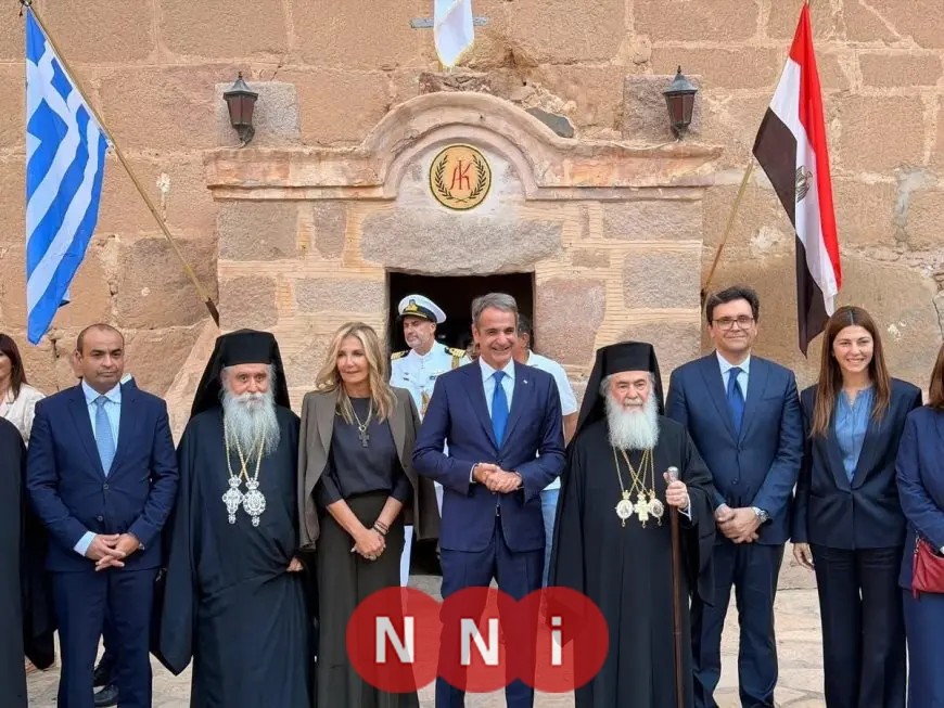 الأمين العام للآثار يحضر تجليس مطران دير سانت كاترين للروم الأرثوذكس