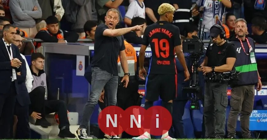 مدرب برشلونة فليك يكشف تفاصيل النقاش الصريح مع لامين يامال