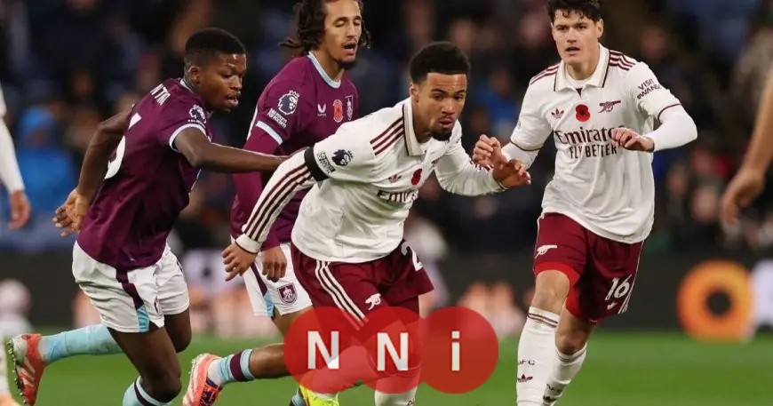 أرسنال يتفوق على بيرنلي ونوتنغهام يوقف سلسلة انتصارات مانشستر يونايتد