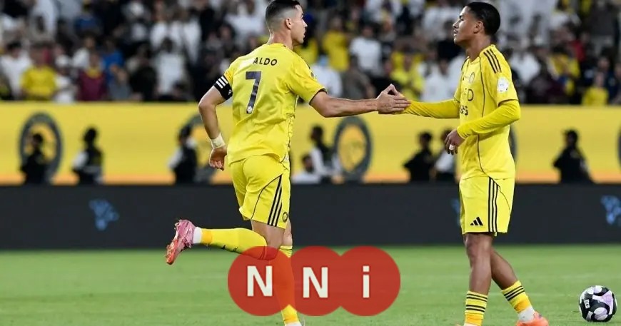 رونالدو يسجل هدفًا مثيرًا ويختم الشوط الأول بتعادل النصر والفيحاء