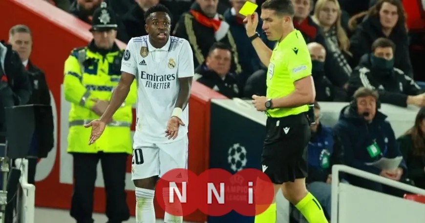 من هو حكم مواجهة ريال مدريد وليفربول؟ اكتشف سقوط ليفربول في أنفيلد بسبب تألق فينيسيوس