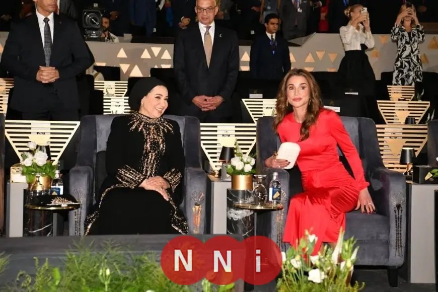 السيدة انتصار السيسي تشيد بجمال مصر في حفل افتتاح المتحف المصري الكبير