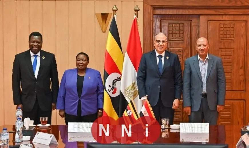 وزير الري يبحث مع رئيسة أوغندا تعزيز التعاون المائي بين البلدين