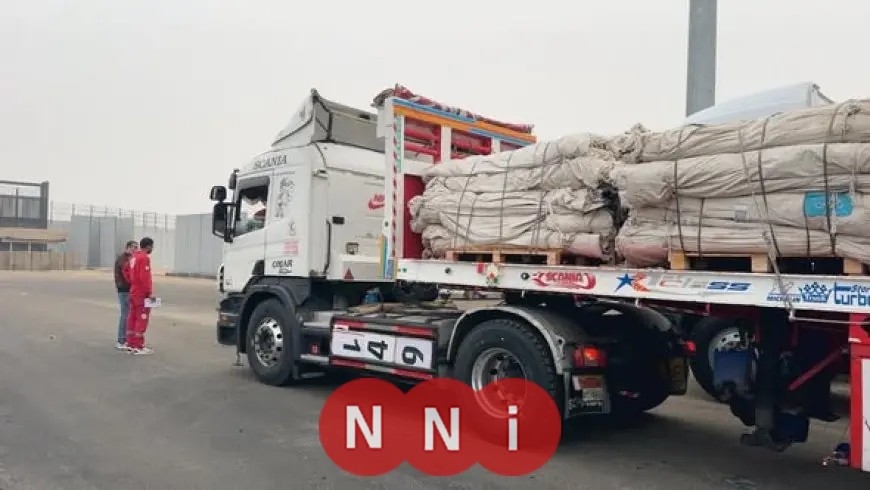 الهلال الأحمر يطلق قافلة زاد العزة الـ 64 حاملة أكثر من 300 ألف سلة غذائية لدعم المحتاجين