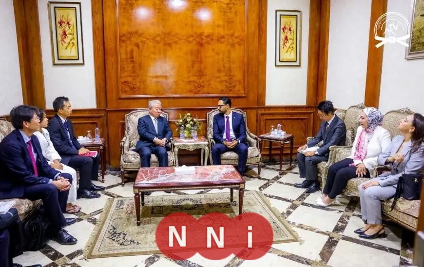 مطيع يبحث مع رئيس الجايكا اليابانية السبل الجديدة لتطوير رياضة الجودو في مصر