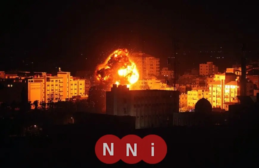 غارات عنيفة تستهدف حي التفاح في غزة من قبل الاحتلال الإسرائيلي