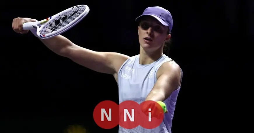 شفيونتيك تخسر أمام ريباكينا بعد ارتكاب 36 خطأ في البطولة الختامية للتنس بالرياض