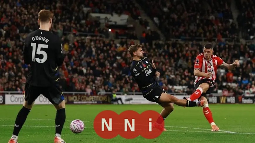 سندرلاند يحقق تعادلًا مثيرًا مع إيفرتون في نهاية الجولة العاشرة من الدوري الإنجليزي