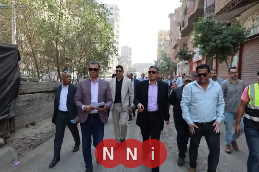 محافظ الجيزة يتابع تنفيذ مشروع الصرف الصحي بمدينة النجوم ميدانيًا لتفقد نسب التقدم
