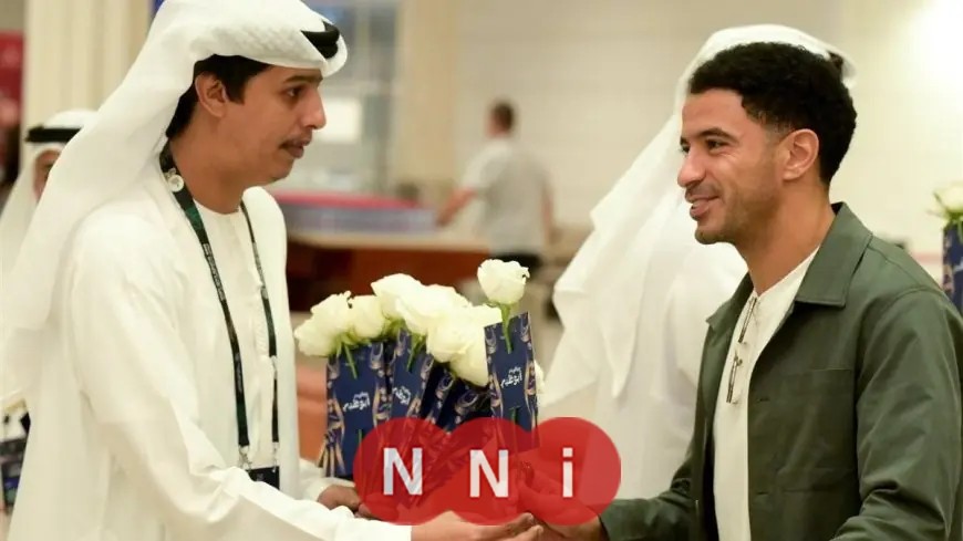 الزمالك يرحب بممثلي رابطة الأندية الإماراتية خلال تدريبات الفريق في أبوظبي