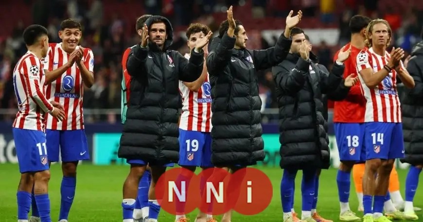 أتلتيكو مدريد يكتسح بطل بلجيكا بثلاثية مذهلة