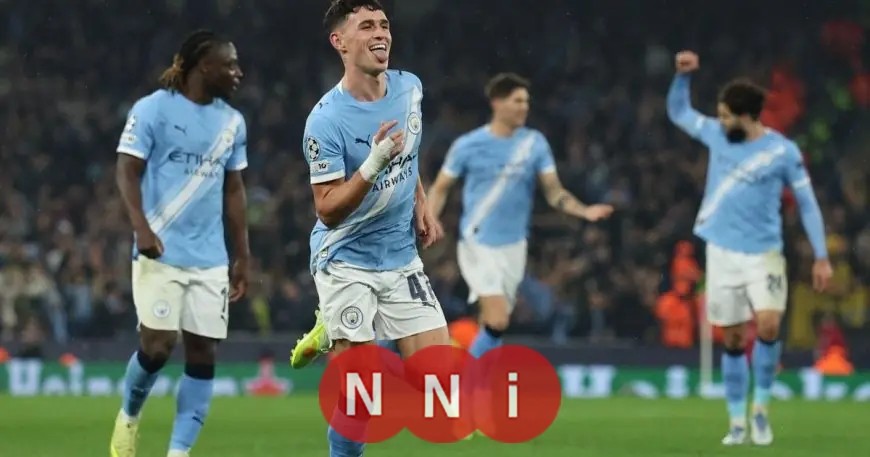 فوز كبير لمانشستر سيتي بقيادة فودين على دورتموند في دوري أبطال أوروبا