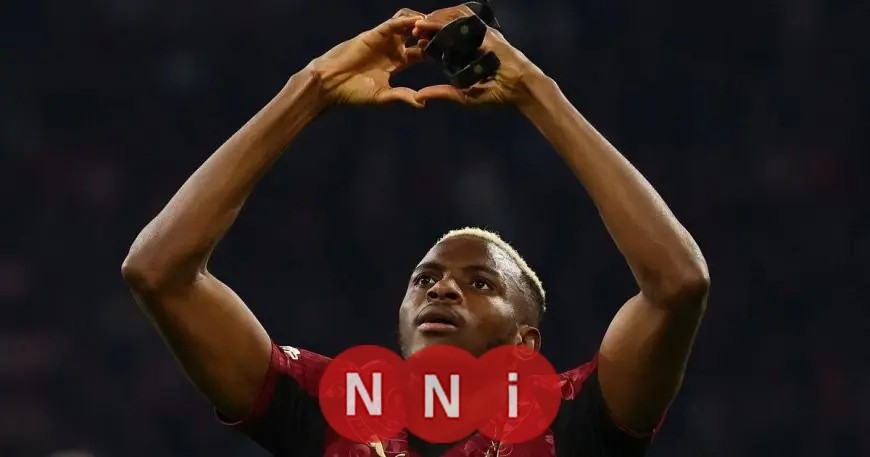 أوسيمين يسجل هاتريك تاريخي ويقود غلطة سراي لفوز كبير على أياكس