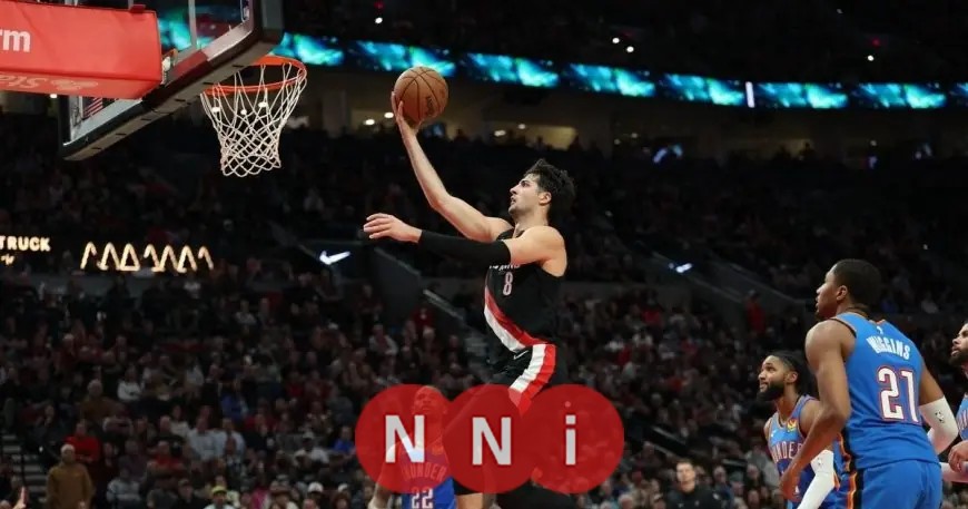 الدوري الأمريكي لكرة السلة: ترايل بليزرز يكبد أوكلاهوما سيتي ثاندر أول هزيمة في الموسم الجديد