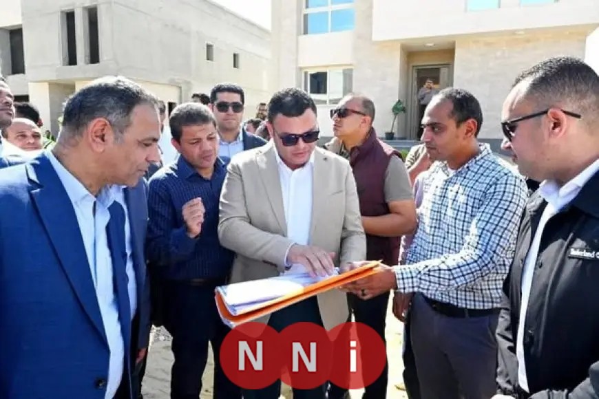 جولة وزير الإسكان في مشروعي M8 by the lake وتوصيل المياه لبحيرة نيو مارينا