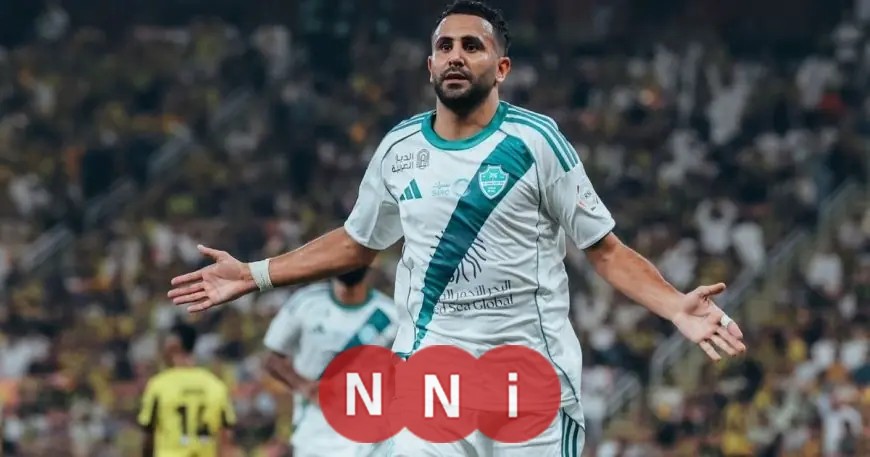 تألق رياض محرز في ديربي الاتحاد والأهلي وتقييم كارثي لكريم بنزيما