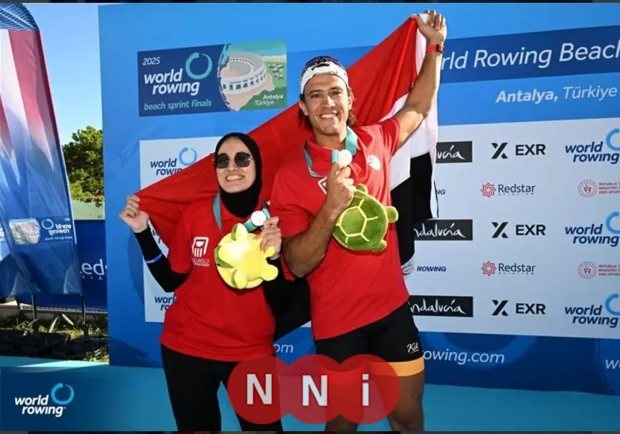 إنجاز مصري تاريخي: تألق في التجديف الشاطئي وحصد فضية العالم في أنطاليا
