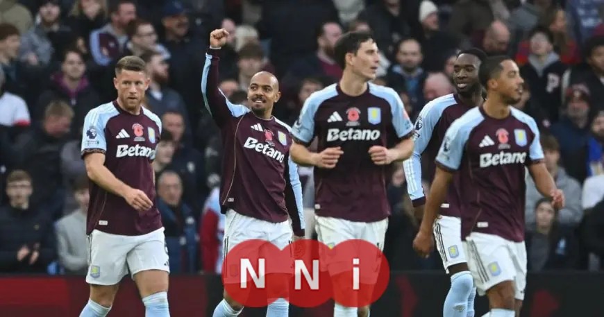 السيطرة الكاملة لأستون فيلا على بورنموث وسقوط نيوكاسل أمام برينتفورد