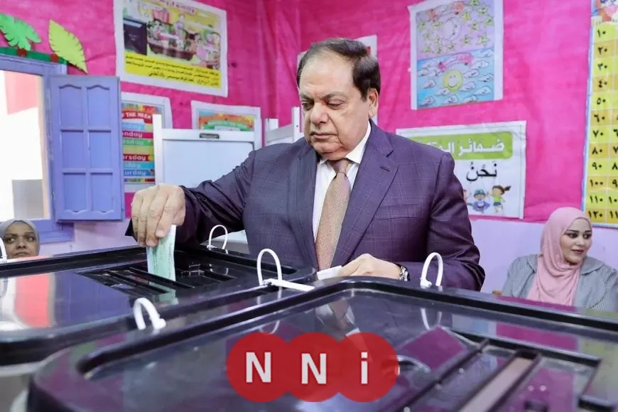 النائب محمد أبو العينين يشارك في التصويت بانتخابات مجلس النواب