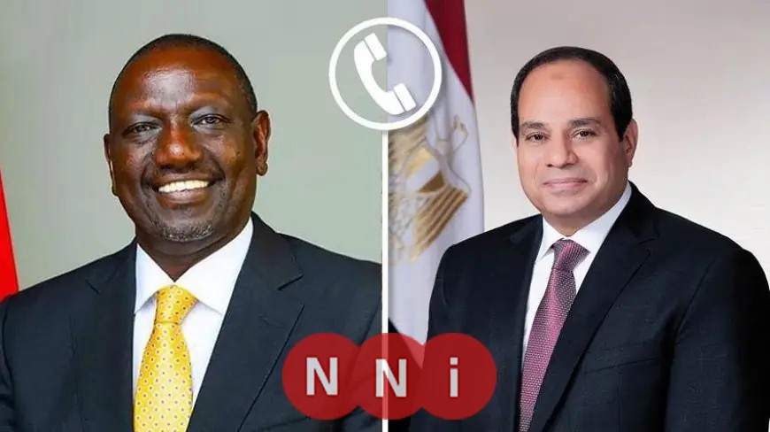 الرئيس السيسي يتناقش هاتفيًا مع رئيس كينيا في جلسة طارئة