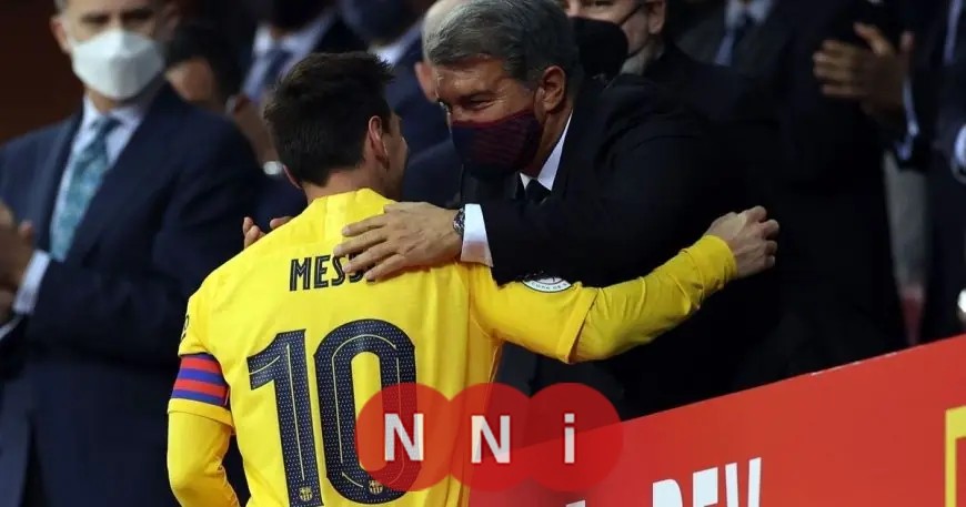 زيارة ميسي المفاجئة تثير التكهنات ولابورتا يتحدث