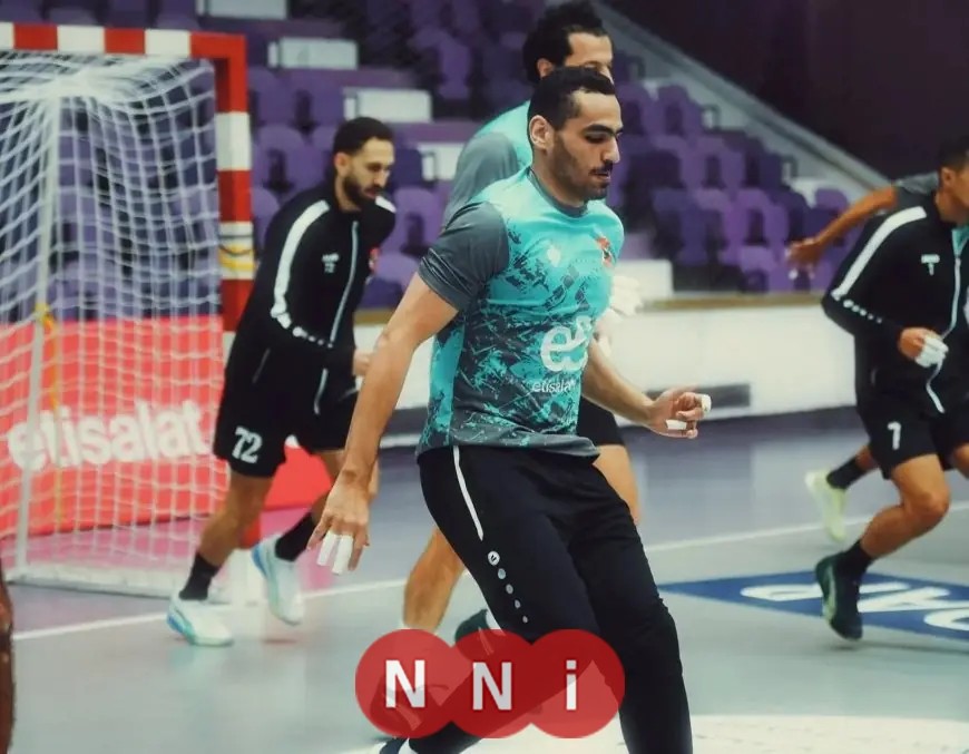 استعدادات قوية لـ رجال يد الأهلي في الجيم قبل نهائي السوبر