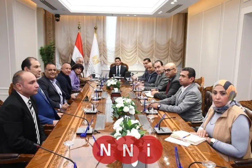 اجتماع وزير الرياضة مع مجلس إدارة البارالمبية المصرية لمناقشة مشروع مقر اللجنة الجديد