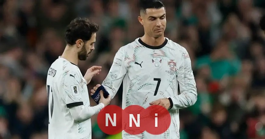 البرتغال تعاني ليلة صعبة بهزيمتها أمام أيرلندا وطرد رونالدو المباشر يزيد الأمور سوءاً