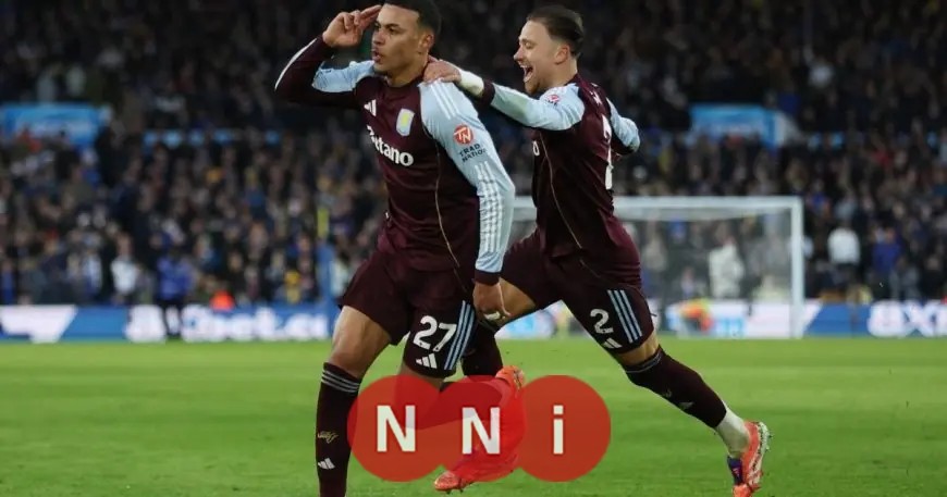 ثنائية روجرز تضع أستون فيلا في المربع الذهبي بانتصار مثير على ليدز يونايتد