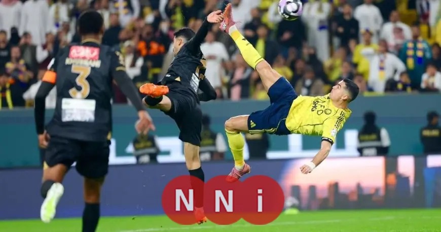 النصر يتألق برباعية رائعة ضد الخليج وكريستيانو رونالدو يسجل هدفًا خرافيًا