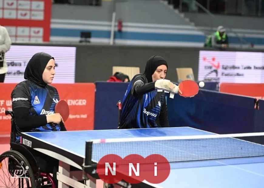 تألق أبطال مؤسسة الحسن في بطولة تنس الطاولة البارالمبية بمصر الدولية