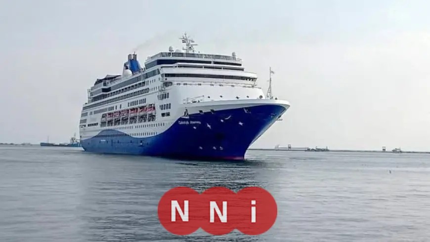 ميناء غرب بورسعيد يستقبل السفينة السياحية CELESTYAL JOURNEY وعلى متنها 900 سائح