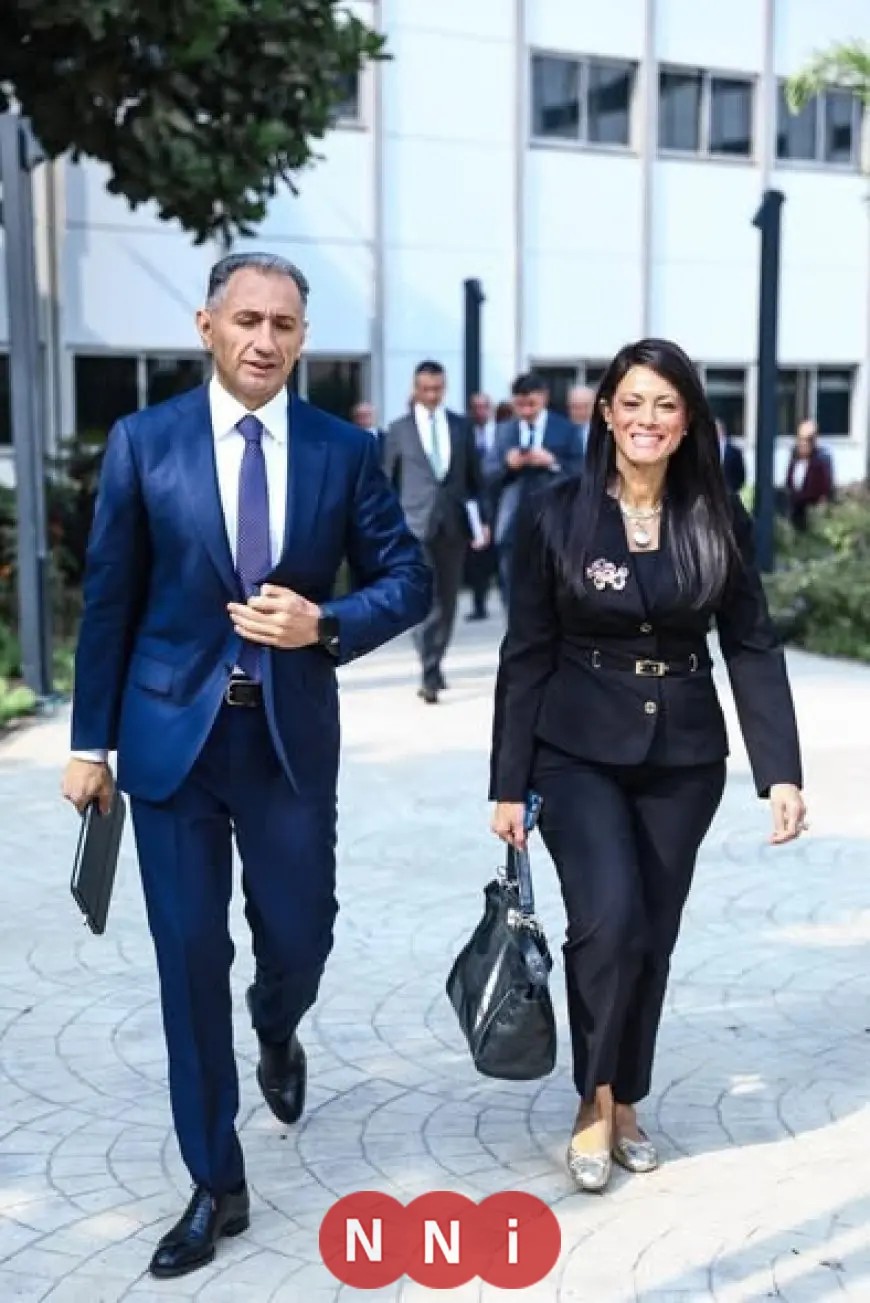 المشاط تناقش التعاون الاقتصادي مع وزير التنمية الرقمية والنقل الأذري في اللجنة المصرية الأذرية المشتركة