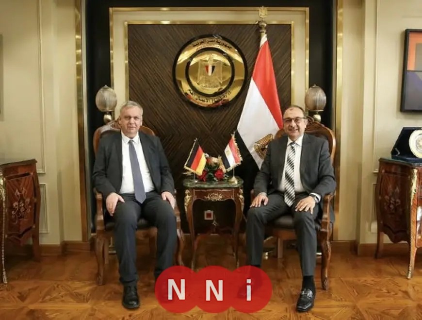 وزير قطاع الأعمال يلتقي سفير ألمانيا بالقاهرة لبحث تعزيز التعاون الصناعي وزيادة الاستثمارات