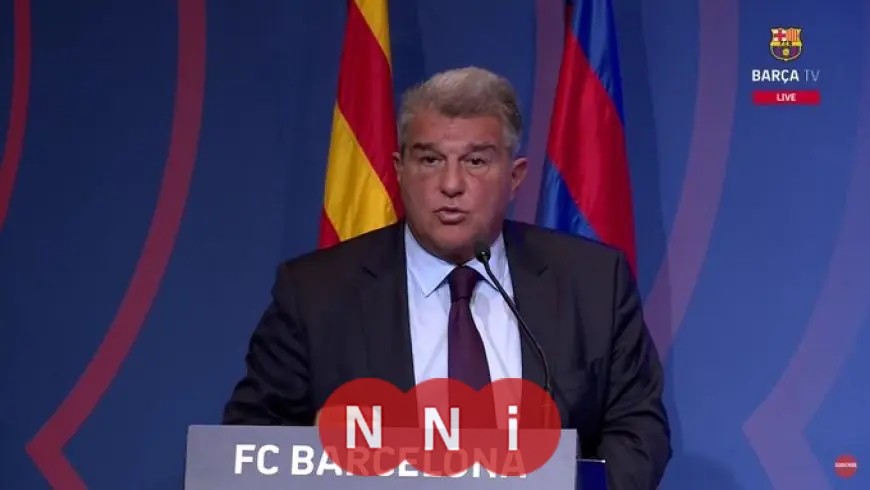 لابورتا يثني على فليك ويعلن عن خطط مستقبل برشلونة بعد العودة إلى كامب نو