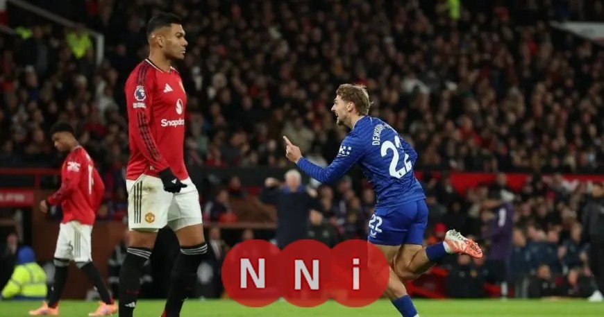 مانشستر يونايتد يتعثر أمام إيفرتون رغم طرد غاي