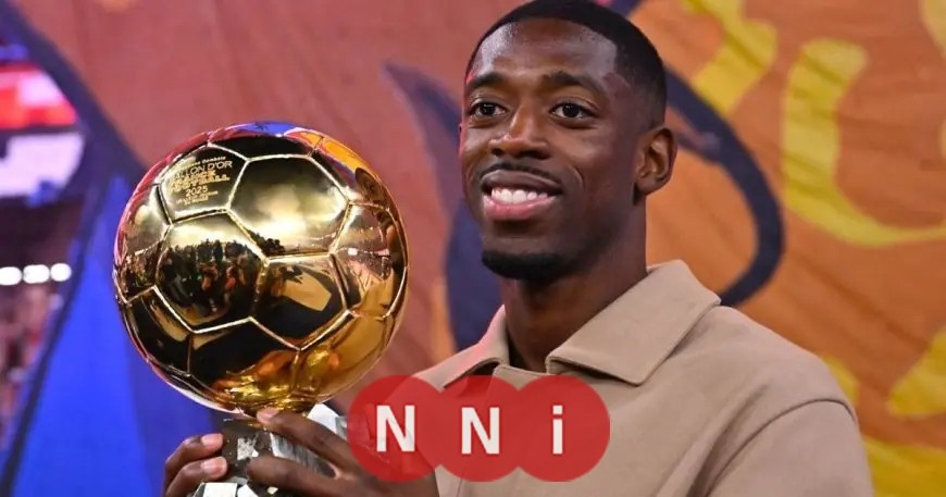 عثمان ديمبيلي يكشف سر سعادة الجميع بعد تتويجه بالكرة الذهبية