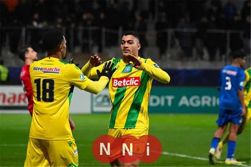 مصطفى محمد يبدأ على دكة بدلاء نانت في مواجهة لوريان بالدوري الفرنسي