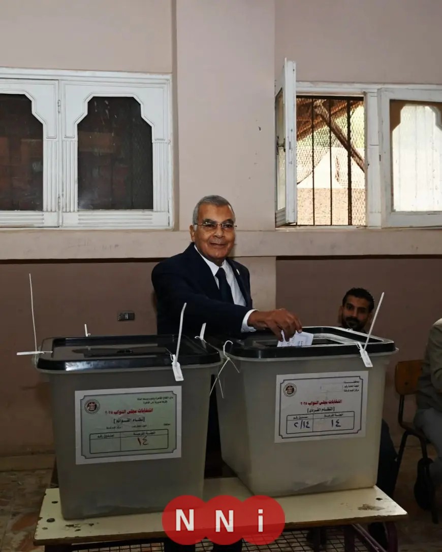 رئيس مجلس الشيوخ يشارك في التصويت لانتخابات مجلس النواب