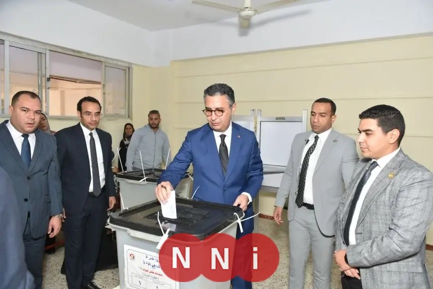 وزير التموين يشارك بصوته في انتخابات مجلس النواب 2025