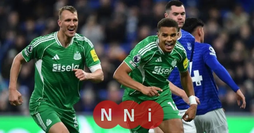 نيوكاسل يحقق فوزاً كاسحاً على إيفرتون بعد تسجيل أسرع هدف في الدوري الإنجليزي