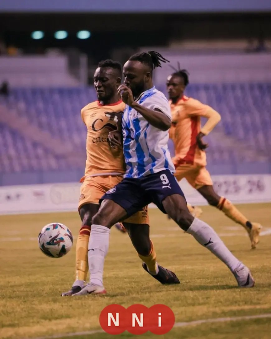 التعادل السلبي ينهي الشوط الأول بين بيراميدز وباور ديناموز في مباراة مشوقة