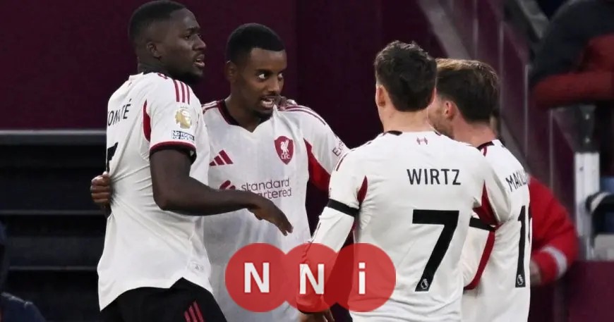 إيزاك يكسر صيامه التهديفي مع ليفربول في الدوري الممتاز