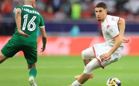 تونس وسوريا يتعادلان سلبيًا في الشوط الأول من كأس العرب 2025