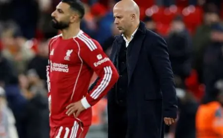 تحدي كبير أمام آرني سلوت: هل يصبح ليفربول أقوى بدون محمد صلاح