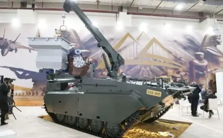 مدفع K9 الكوري والمسيرة جبار 250 أبرز الأسلحة المصرية الجديدة في معرض إيديكس